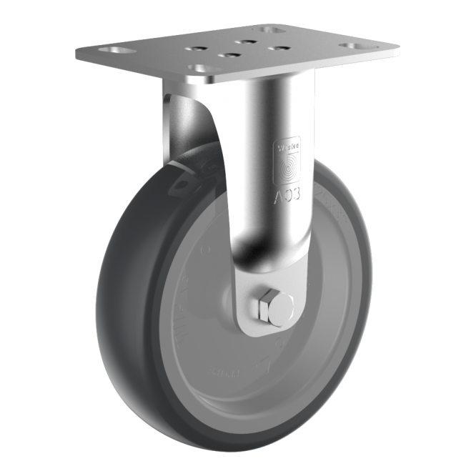 Wicke EP BAR 01/75/30G WICKE EP fixvillás készülékgörgő, Ø75 mm termék fő termékképe