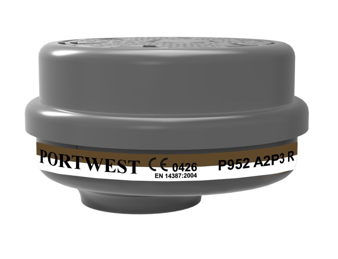 Portwest P952 - A2P3 kombinált szűrő bajonett csatlakozással termék fő termékképe