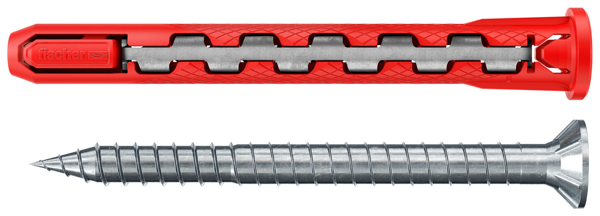 Fischer HybridPower műanyag-acél dübel 10 x 90 T K -  süllyesztett fejű csavarral, 4 db/csomag termék fő termékképe