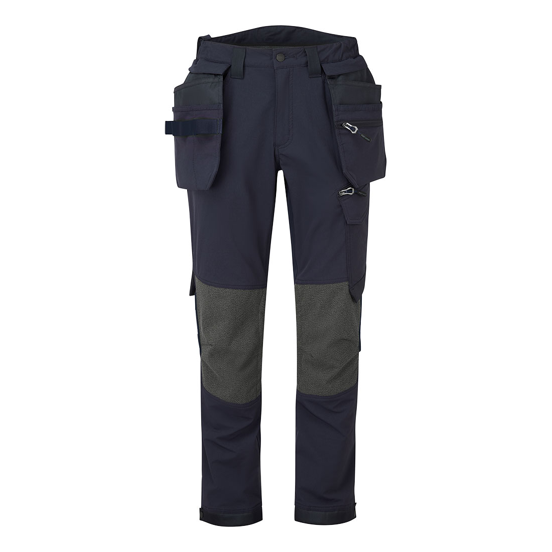 Portwest EV440 - EV4 Stretch Holster nadrág lecipzározható lengőzsebbel, rövidített, tengerészkék termék fő termékképe